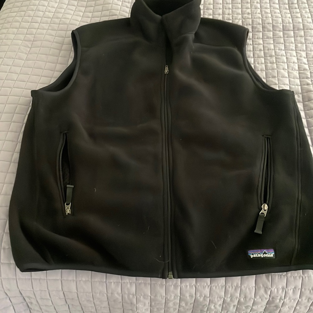 Patagonia synchilla vest size large very good condition